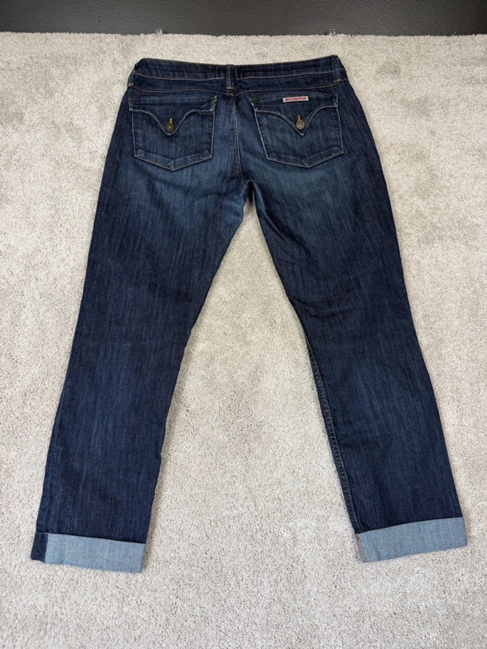 Hudson Jeans Women’s‎ Size 29  Bacara Straight Flood Cuff Excellent